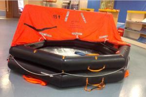 Wholesale Inflatable life raft price SOLAS approved rigid type from china suppliers