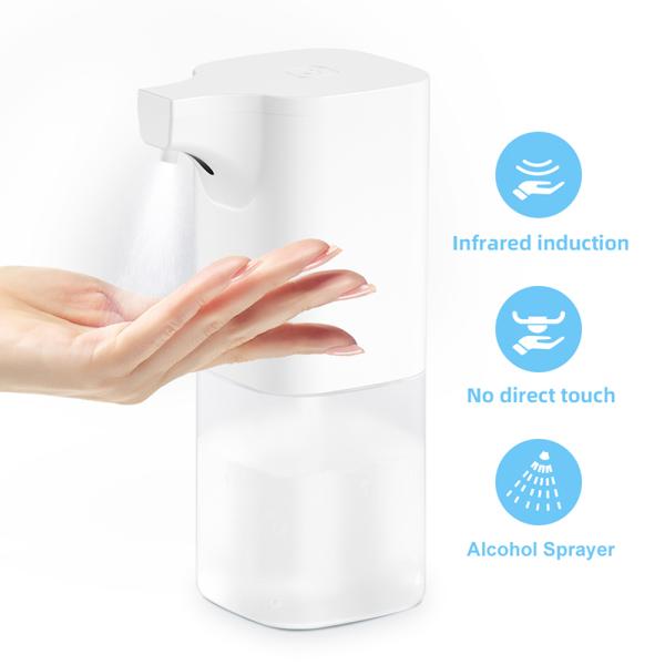 Touchless sensor foam soap dispenser