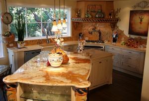 Wholesale Countertops - Light Green Onyx Countertops For Kitchen Design from china suppliers
