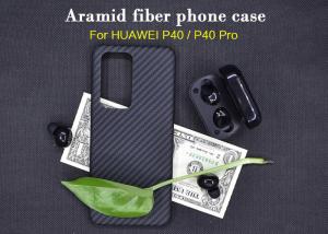 Wholesale Anti Fingerprint Black Aramid Fiber Huawei Case For Huawei P40 from china suppliers