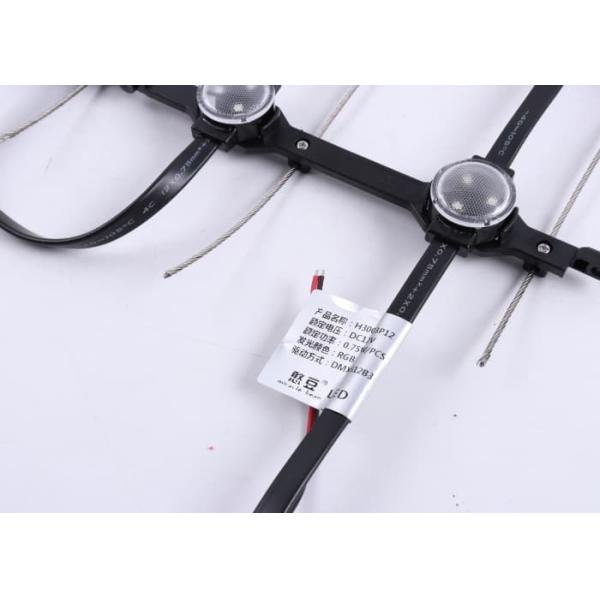 Outdoor Architectural Facade Light DMX512 LED P143 Pixel Light Pixel Mesh Screen advertising Display Light