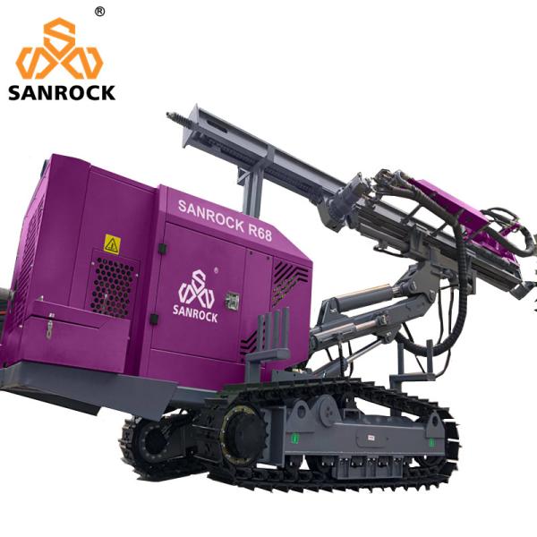 Mining Separated DTH Drilling Machine Blasthole 50m Depth Hydraulic Drilling Rig