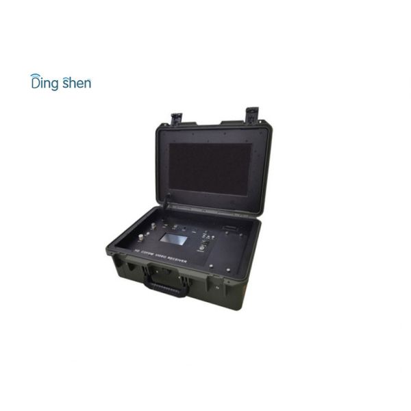 300mhz-400mhz Frequency COFDM Video Receiver Communication with monitor