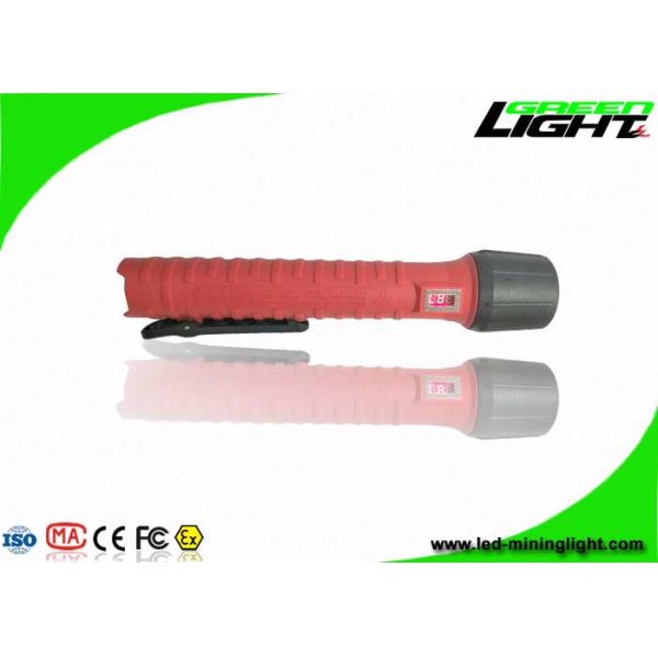 Strong Brightness IP68 Explosion Proof Flashlight USB 4.4Ah Li - Ion Battery 25000lux