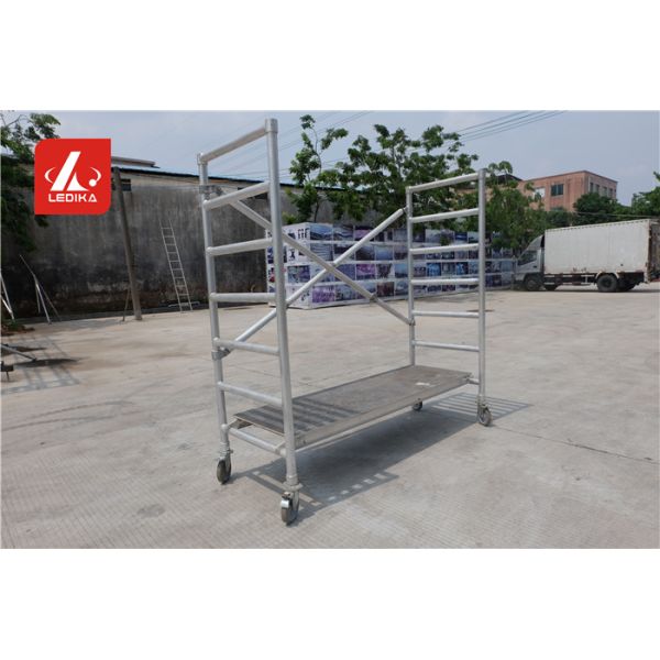 Folding Step Bench Working Platform Aluminum Layer Truss Protable Work Bench