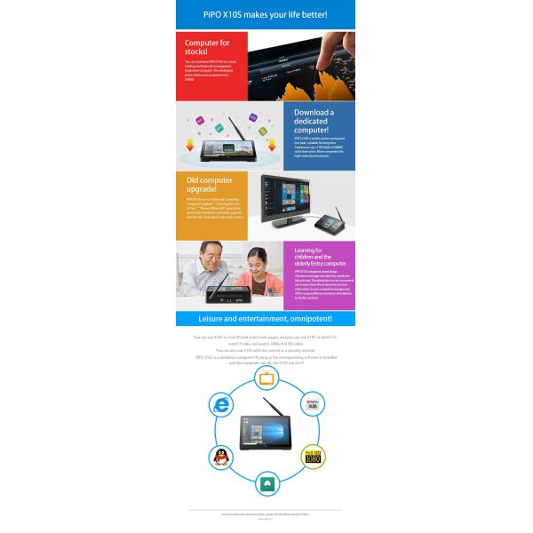 Desktop 10.1 Inch RK3588 Touchscreen AIO PC LPDDR4 4GB RAM+32GB EMMC Storage Wi-Fi 6