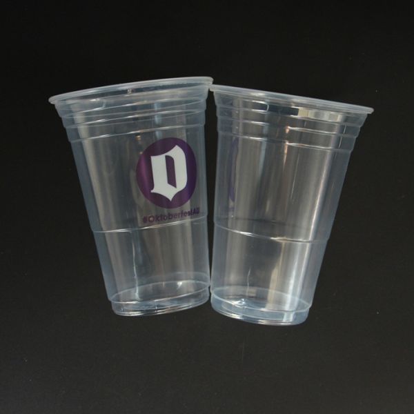 425Ml 14 Oz PP Disposable Drinking Cups Cold Drink Disposable Cups With Lid