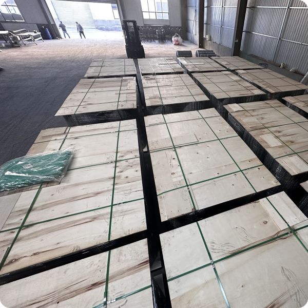 Oil And Gas Pipeline Reinforced Welded Wire Mesh Ten Lines Customized Length