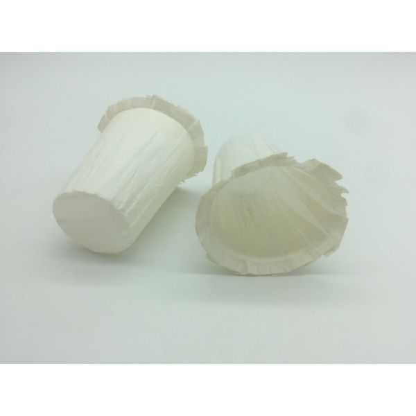 One Cup Paper Disposable Coffee Filters , Round Coffee Filter Papers White SGS Certificated