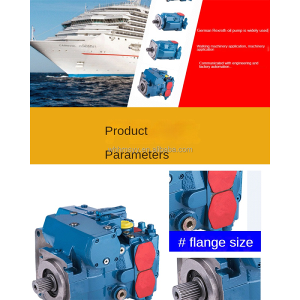 Piston pumps - plunger pump A6V160DA2FZ2 A6V160DA2FZ1-039 A6V160DA2FZ2-039 A6V225DA2FZ A6V225DA2FZ1 A6V225DA2FZ2 factory