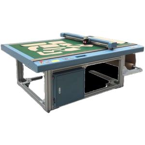 Non-woven Fabrics Pvc Foam Board Mesh Cloth Cutting Machine with Cutting