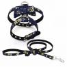 Christmas Style Dog Collars And Leashes Easy Walk Dog Harness Reversible For Small Dog for sale