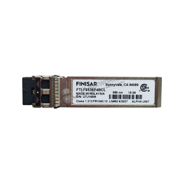 front-top-ftlf8536p4bcl-datasheet 25Gb multimode fiber Finisar SFP Transceiver FTLF8536P4BCL RoHS Compliant