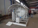 5cbm Propane Filling Station , 2.5tons Propane Lpg Skid Plant With Scale