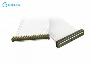 China 2.54mm IDC X DIP Grey 40 Pin Ribbon Cable Male To Female UL2651 22AWG Flat Connector on sale