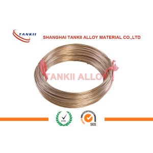 CuMn12Ni4 Manganin Wire 6J13 / 6J12 / 6J8 For Precision Instrument