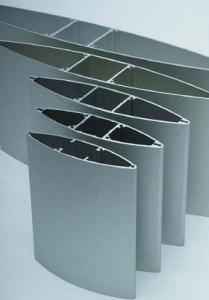 China Silvery / Black Anodizing Industrial Exhaust Fan Blades Aluminum Louvers Panel on sale