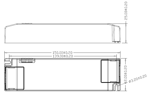 40W Isolated Sensor DIM LED Driver with Color Temperature Selection, 900-1050mA