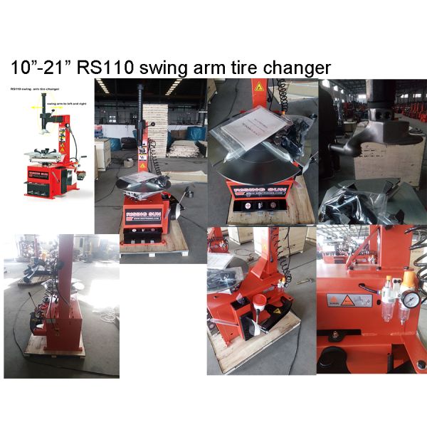 Semi automatic car tire changer rim dismounting machine for tyre service center
