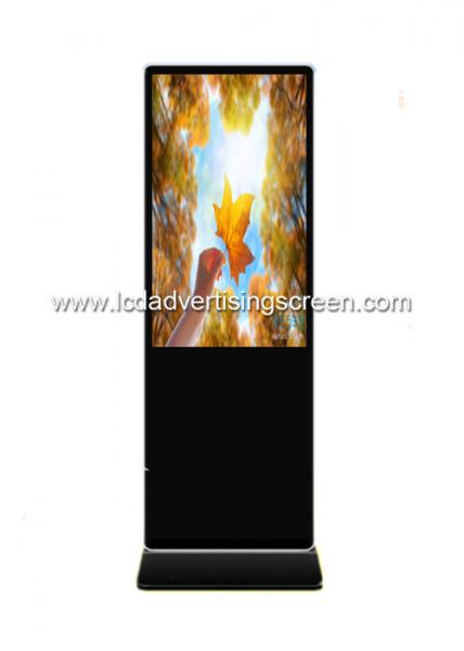 Quality 55 inch Totem vertical screen floorstand multimedia kiosk standing lcd advertising display for advertising for sale