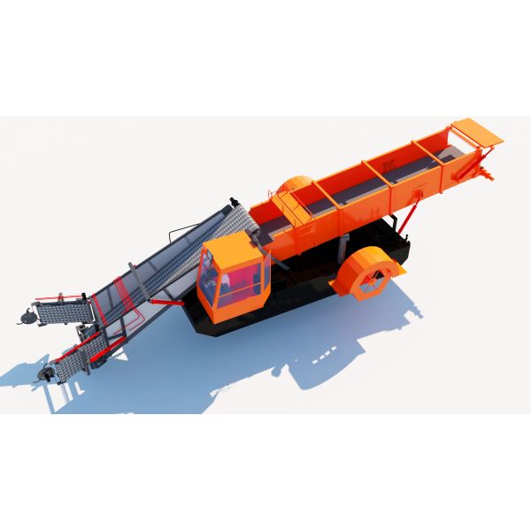 Fully Automatic Aquatic Grass Harvester with Full Hydraulic Drive for High Efficiency Floating Weed Collection