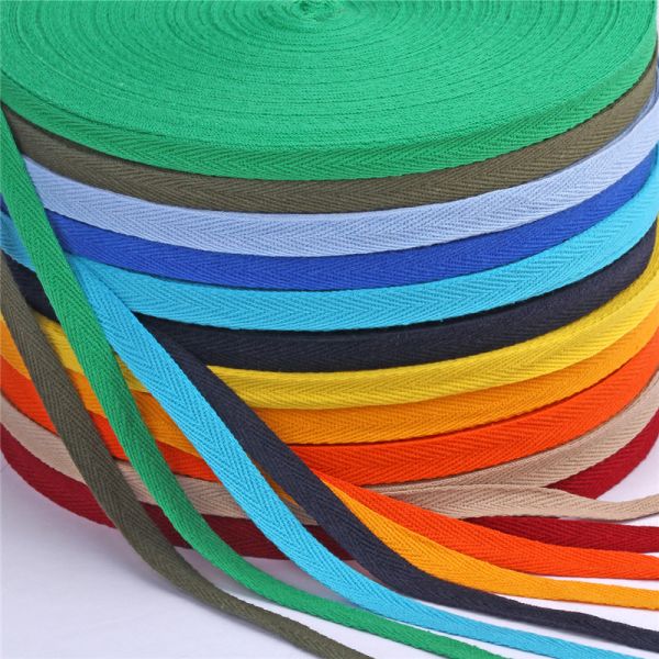 100% Cotton High Quality Wholesale Organic Cotton Ribbon