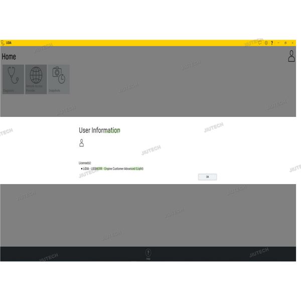 CANfox Interface Deutsch Cable Easy Friendly Engine Diagnostics Tool for Liebherr for Wheelloader/Telehandler with CFC2 laptop