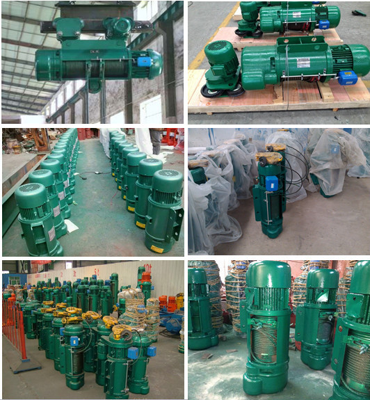 Yuantai Explosion Proof Wire Rope Electric Hoist with Electric Motor