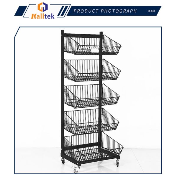 Custom Promotion Cage Capacity Stackable For Convenience Store