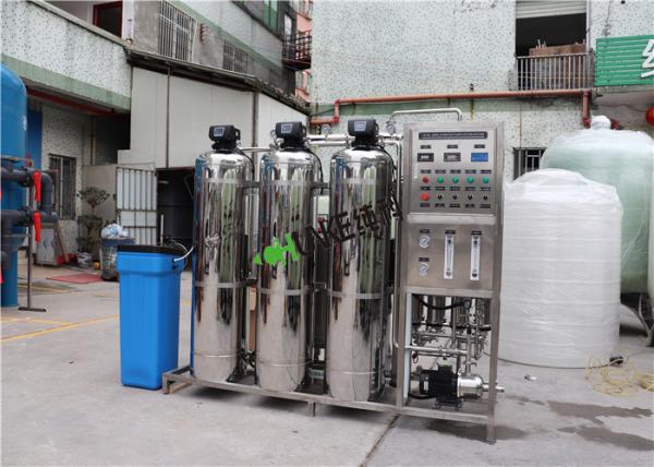 Quality 1000L Seawater Desalination Equipment Reverse Osmosis Plant For Drinking / Boat for sale