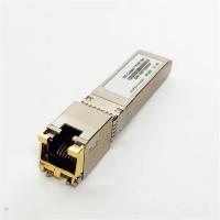 China Hot Pluggable Optical Transceiver 10g Copper 10GBASE-T Rj45 Connector SFP for sale