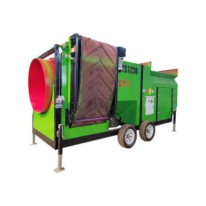 Mobile Drum Circular Compost Sifter The Ultimate Choice for Compost Production
