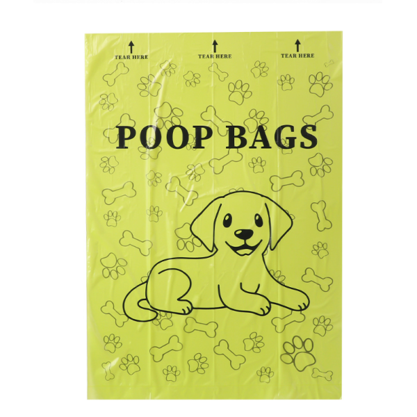 Environmentally friendly pet garbage bags