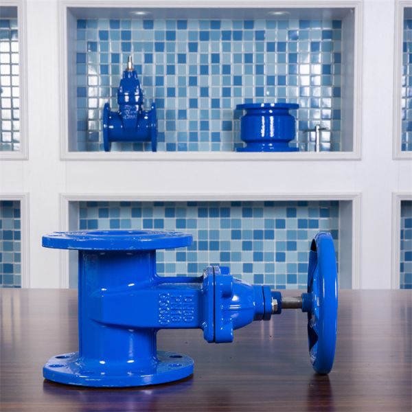 Customizable Ggg50 Pn16 Sluice Flanged Resilient Seat Gate Valve Handwheel Operated