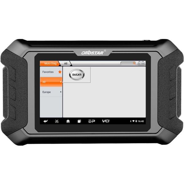 OBDSTAR iScan for DUCATI Motorcycle Diagnostic Tool with M041 Cable Support Diagnose & Key Programming & Odometer Calibration