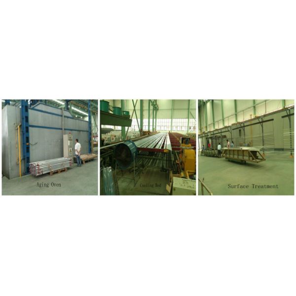 6063 Alloy aluminum profile industrial extrusoin aluminum profile for solar panel