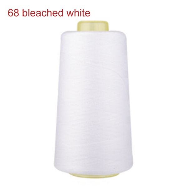 China Factory 40/2 Polyester Colorful For Sewing White Spun Sew Polyester Thread
