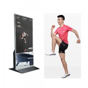 Wholesale 1920x1080 Home Fitness Screen Interactive Fitting Android Smart Magic Mirror Media Advertising from china suppliers