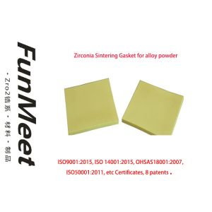 High Temp Zirconia Substrate In Electronics 5.4g/cm3 Density For Alloy Powder