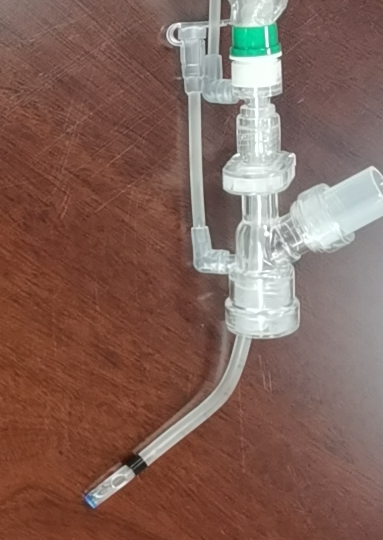 with CE Approved Luer Lock Type Medical Closed Suction Catheter 14Fr