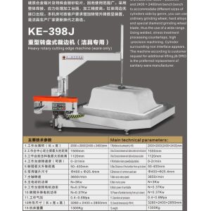 Free Shipping KM-398J Heavy rotary cutting adge machine