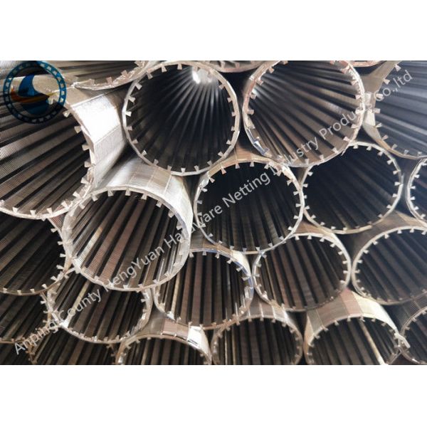 Anti Corrosion Wedge Wire Screen Pipe With Outstanding Chemical Stability