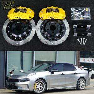 Wholesale Front Big Brake Kit 4 Piston Caliper with 355x28mm rotor BBK auto brake system For Lynk & Co 03 19 Inch car rim from china suppliers