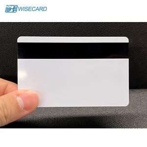Wholesale SLE4442 Chip Smart Card Pearl White Blank PVC Cards With Magnetic Strip from china suppliers
