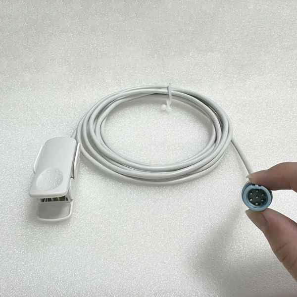 Siemens-Masi Compatible Reusable SpO2 Sensor Adult finger clip 7pin