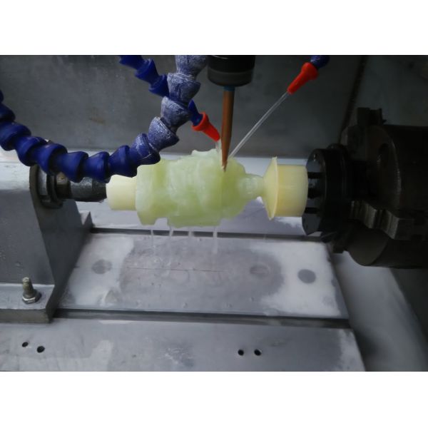 Three Dimensional Plane Craft Stone Carving Machine DSP CNC Control