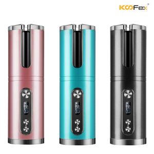 Portable Auto Rotating Wireless Hair Curler USB Rechargeable Multifunctional