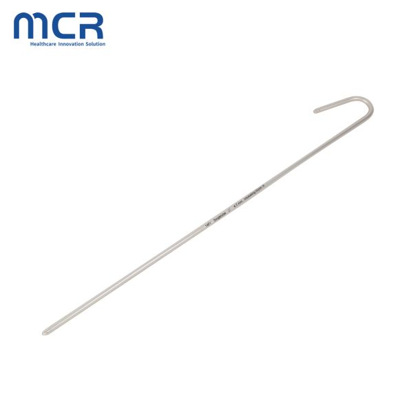 Disposable Medical Intubation Stylet with Ethylene Oxide Sterilization Malleable Aluminum Rod and Soft Distal Tip for Anesthesia & Emergency Medicine