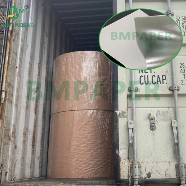 70gsm Metallic Paper For Beer Bottle Labels Silver Top White Back 765mm 70gsm Metallic Paper For Beer Bottle Labels Silver Top White Back 765mm