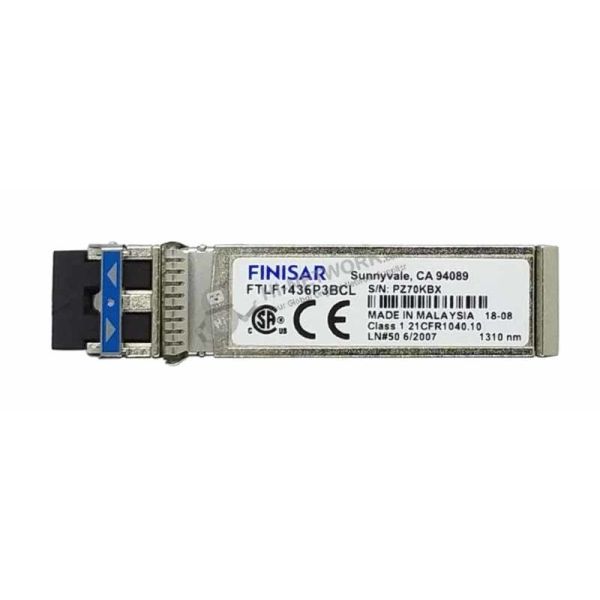 front-top-ftlf1436p3bcl-datasheet 1310nm Finisar 100g Transceiver FTLF1436P3BCL 25G 10km SFP28 Optical Module
